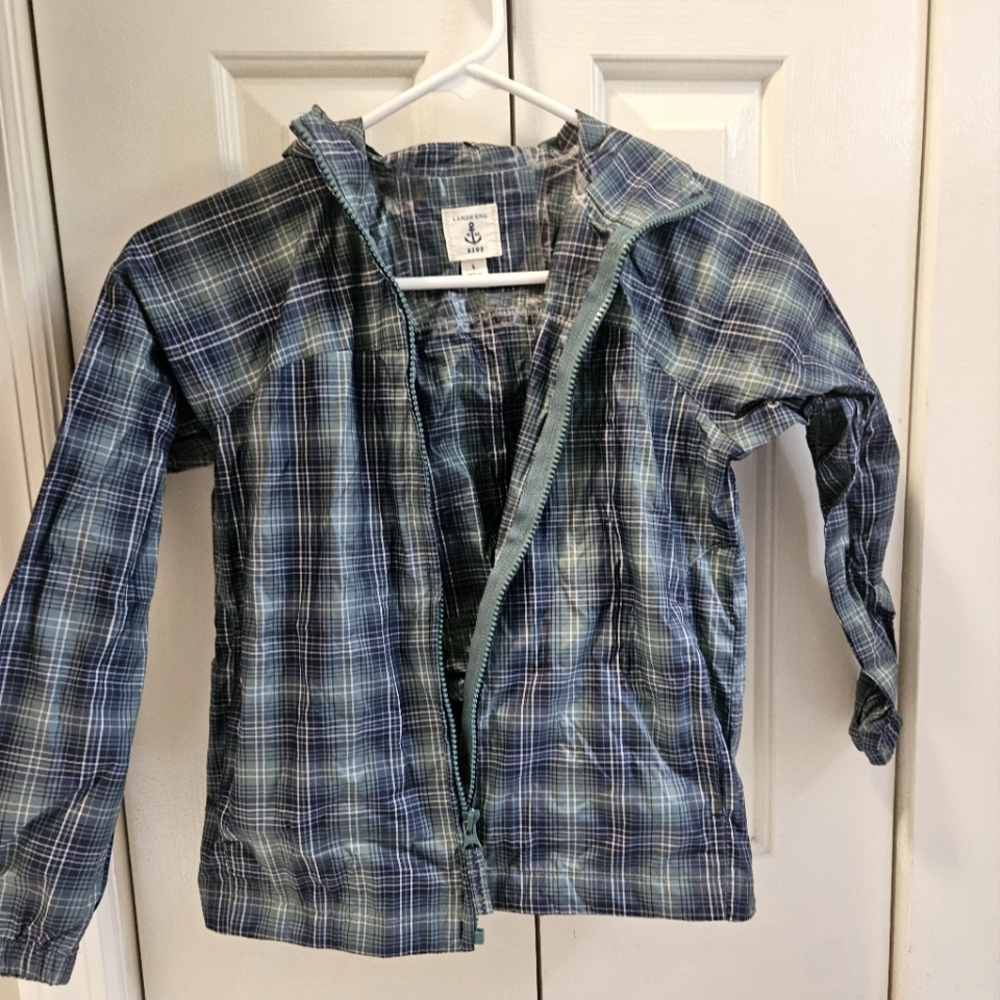 Lands End Kids Packable Rain Jacket